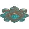Ekena Millwork Katheryn Ceiling Medallion, Hand-Painted Copper Green Patina, 18 1/8"OD x 1 1/4"P CM18KACGS - alternate 3